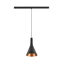 SLV Lampeskærm LALU® CONE 15 MIX&MATCH, bronze, sort