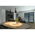SLV Lampeskærm LALU® CONE 15 MIX&MATCH, bronze, sort