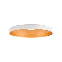 Lampeskærm LALU® PLATE 15 MIX&MATCH, guld, hvid
