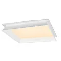 SLV Monteringsramme PANEL 595 P / 600 V forsænket, hvid, lakeret