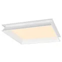 SLV Monteringsramme PANEL 625 P / 625 V forsænket, hvid, lakeret