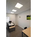 SLV Monteringsramme PANEL 625 P / 625 V forsænket, hvid, lakeret