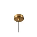 SLV pendant luminaire PANTILO ROPE 20 E27 IP20, gold dimmable