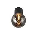 SLV Loftlampe VARYT rund E14 IP44, sort