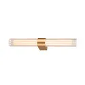 SLV wall luminaire LYGANT DOUBLE IP44, brass