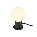 Bordlampe VARYT E14 IP20, sort