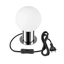 SLV Bordlampe VARYT E14 IP20, chrom