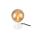 SLV Bordlampe VARYT E14 IP20, hvid