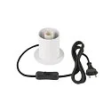 SLV Bordlampe VARYT E14 IP20, hvid