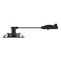 SLV Indbygnings loftlampe NEW TRIA® 75 XL firkantet GU10 IP20, sort