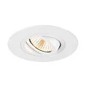 SLV Forsænket loftsring NEW TRIA® 75 XL rund, hvid
