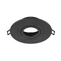 Forsænket loftsring NEW TRIA® 75 XL rund, sort