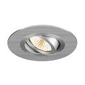 SLV Forsænket loftsring NEW TRIA® 75 XL rund, aluminium