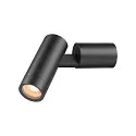 SLV Væglampe S-TUBE GU10 IP65, sort