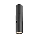 SLV Væglampe S-TUBE GU10 IP65, sort