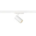 SLV 3-faset spot TRACKSPOT V / 10-20W CCT Switch, omskiftelig, multipower, fokuserbar IP20, hvid 