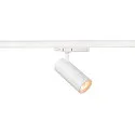 SLV 3-faset spot TRACKSPOT V / 25-35W CCT Switch, omskiftelig, multipower, fokuserbar IP20, hvid 