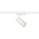 SLV 3-faset spot TRACKSPOT V / 25-35W CCT Switch, omskiftelig, multipower, fokuserbar IP20, hvid 