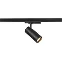 SLV 3-faset spot TRACKSPOT V / 25-35W CCT Switch, omskiftelig, multipower, fokuserbar IP20, sort 