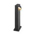 Standerlampe LID I 45 SINGLE drejelig, CCT Switch IP65, antracit, mat dæmpbar