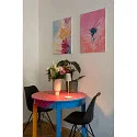 SLV Batteri bordlampe VINOLINA TWO 3-CCT 3-fold, CCT Switch, med touch-dæmper, konisk, med opladestation IP65, hvid dæmpbar