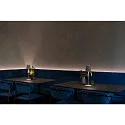 SLV Batteri bordlampe VINOLINA TWO 3-CCT 3-fold, CCT Switch, med touch-dæmper, konisk, med opladestation IP65, hvid dæmpbar