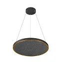 SLV Filtplade ONE 80 / ONE CUBE - ACOUSTICS INLAY rund, mekanisk, grå