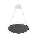 SLV Filtplade ONE 80 / ONE CUBE - ACOUSTICS INLAY rund, mekanisk, grå