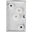 SLV Udendørs wall luminaire MODELA UP/DOWN up / down, slagfast IP65, hvid mat dæmpbar