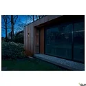 SLV outdoor wall luminaire MODELA UP/DOWN up / down, impact resistant IP65, black matt dimmable