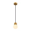 SLV Pendel VARYT E14 IP20, messing