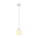 SLV Pendel VARYT E14 IP20, hvid