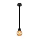 SLV Pendel VARYT E14 IP20, sort