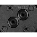 Udendørs wall luminaire D-RING S PHASE IP65, sort dæmpbar