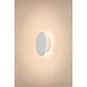 SLV Udendørs wall luminaire D-RING S PHASE IP65, hvid dæmpbar