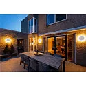 SLV Udendørs wall luminaire D-RING S PHASE IP65, hvid dæmpbar