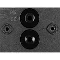 SLV Udendørs wall luminaire D-RING M PHASE IP65, sort dæmpbar