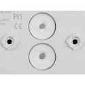 SLV Udendørs wall luminaire D-RING M PHASE IP65, hvid dæmpbar