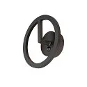 Udendørs wall luminaire Q-RING SENSOR med sensor, omskiftelig IP54, sort 