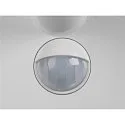 SLV Udendørs wall luminaire Q-RING SENSOR med sensor, omskiftelig IP54, hvid 