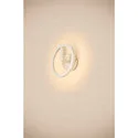 SLV Udendørs wall luminaire Q-RING PHASE uden sensor, dæmpbar IP65, hvid dæmpbar