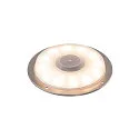 SLV floor recessed luminaire BIG PLOT round, surface-mounted version, without trim IP67, stainless steel 