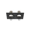 Ring NEW TRIA® 155 2-flammer, indbygget version, sort