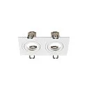 ring NEW TRIA® 155 2 flames, built-in version, white