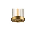 SLV 1-faset pendul QUIMERA PHASE cylindrisk IP20, messing dæmpbar