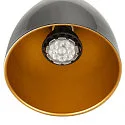 SLV 1-faset spot PARA CONE 14 svingbar, drejelig GU10 IP20, sort, lakeret dæmpbar