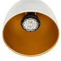 SLV 1-faset spot PARA CONE 14 svingbar, drejelig GU10 IP20, hvid, lakeret dæmpbar