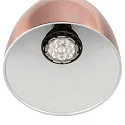 SLV 3-faset spot PARA CONE 14 svingbar, drejelig GU10 IP20, kobber, lakeret dæmpbar