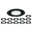 SLV Downlight UNIVERSAL DOWNLIGHT IP20 PHASE 38° svingbar, CCT Switch, sæt med 2, kablet gennem, uden kantbånd IP20