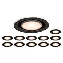 SLV Downlight UNIVERSAL DOWNLIGHT IP20 PHASE 38° svingbar, CCT Switch, sæt med 2, kablet gennem, uden kantbånd IP20